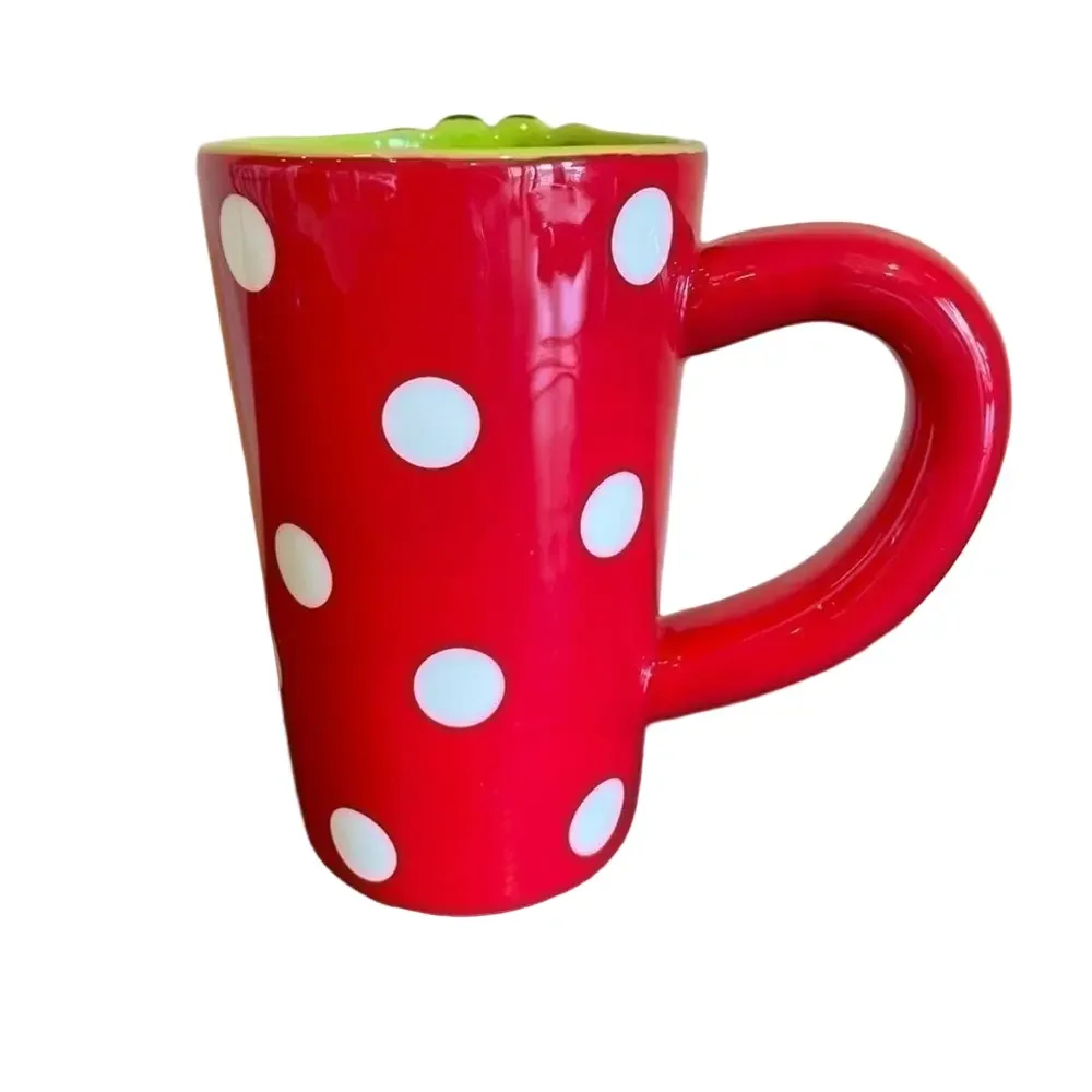 Pier 1 Reindeer Jingle Bell Holiday Mug